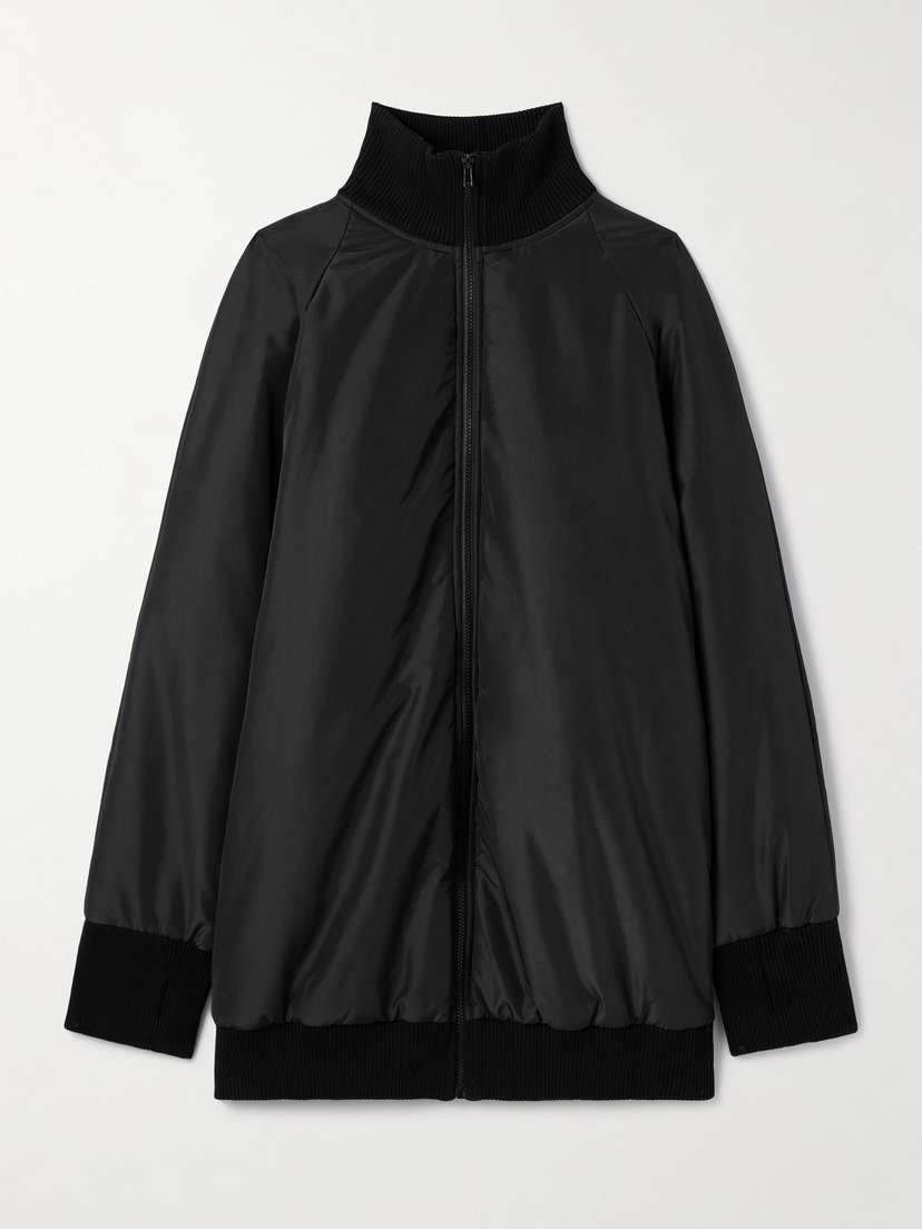 Norma Kamali Oversized Padded Shell Bomber Jacket