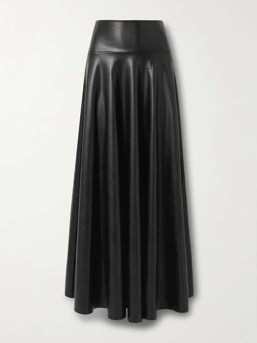 Norma Kamali Pu Maxi Skirt