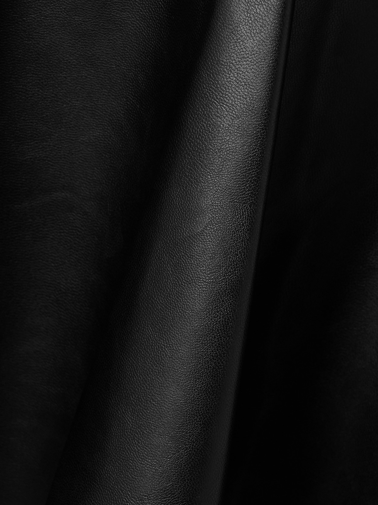 Pleated Pu Mini