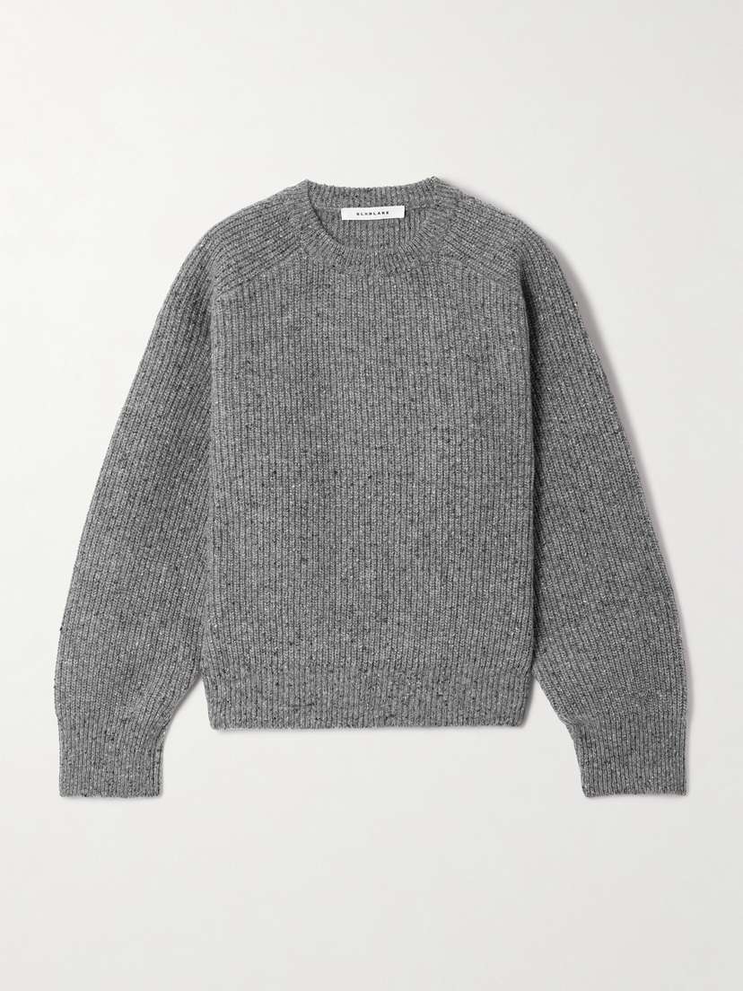 SLVRLAKE Florence Ribbed Merino Wool Sweater
