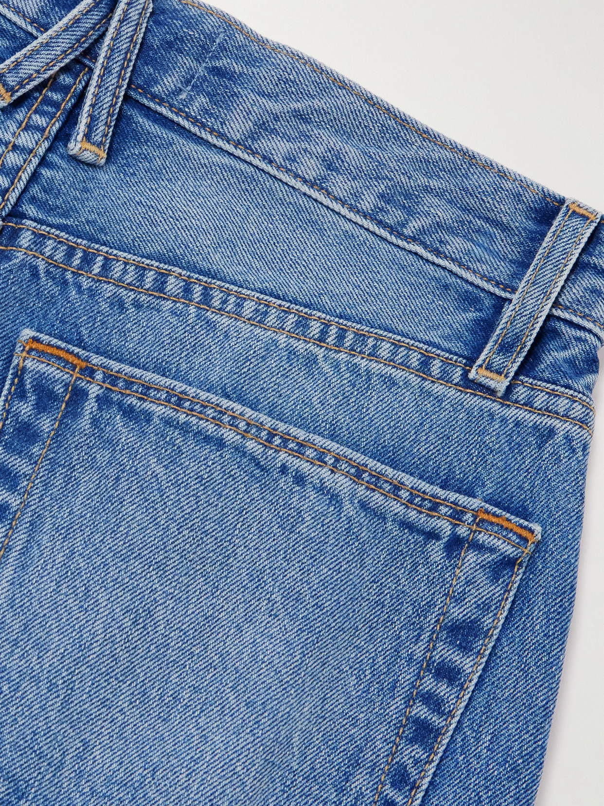 Slvrlake Cassie High-rise Barrel-leg Jeans In Blue