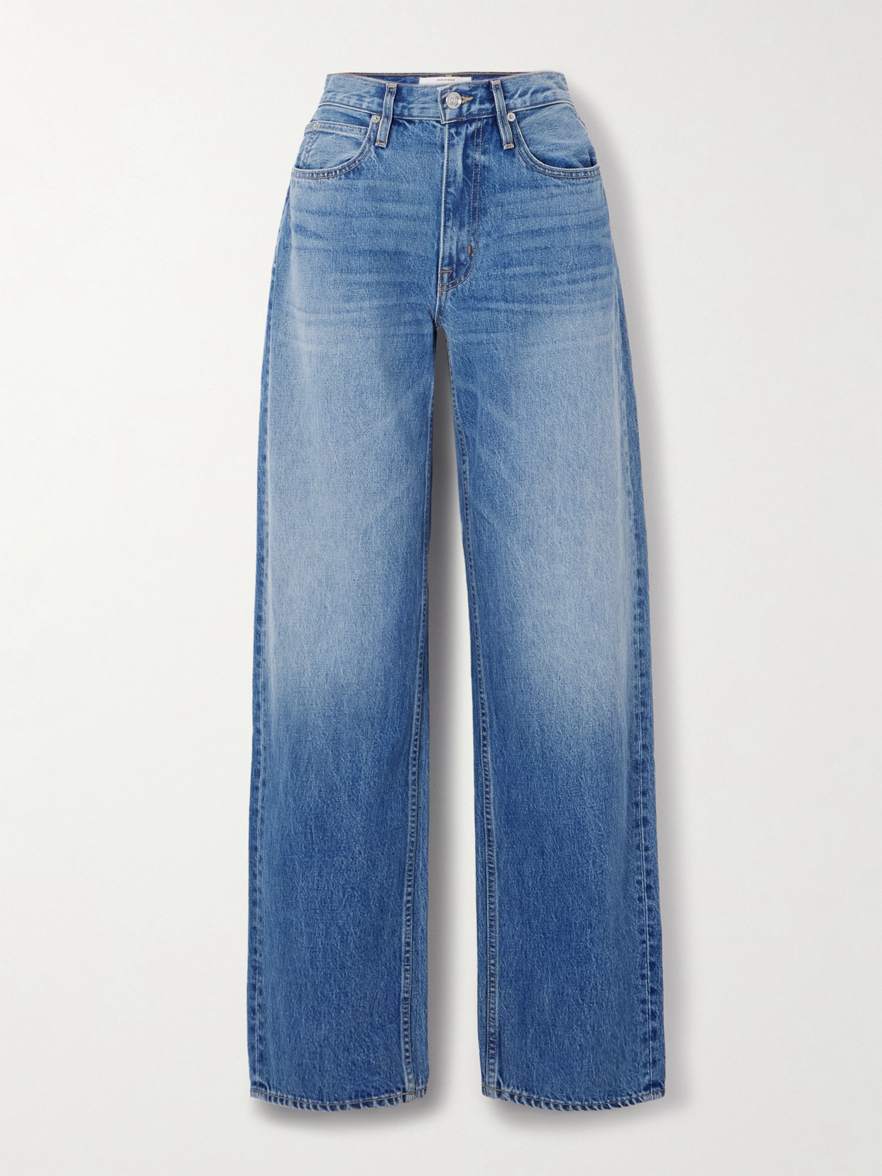 Slvrlake Cassie High-rise Barrel-leg Jeans In Blue