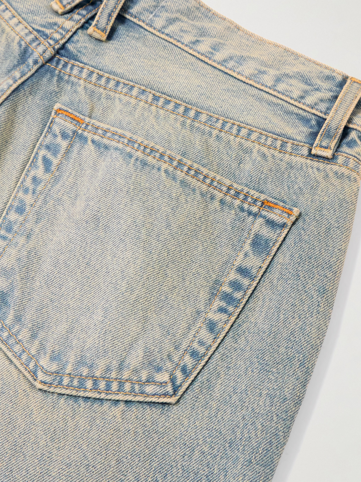 Slvrlake Mica Low-rise Wide-leg Jeans In Blue