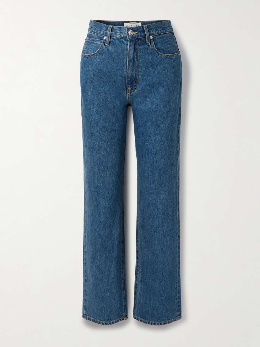 SLVRLAKE London High-rise Straight-leg Jeans