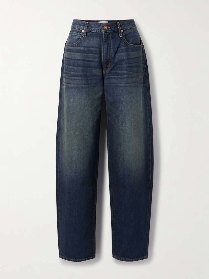 SLVRLAKE Ella Mid-rise Barrel-leg Jeans