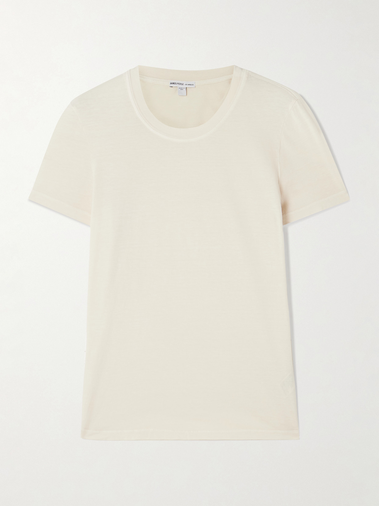 James Perse Vintage Boy Cotton-jersey T-shirt In White