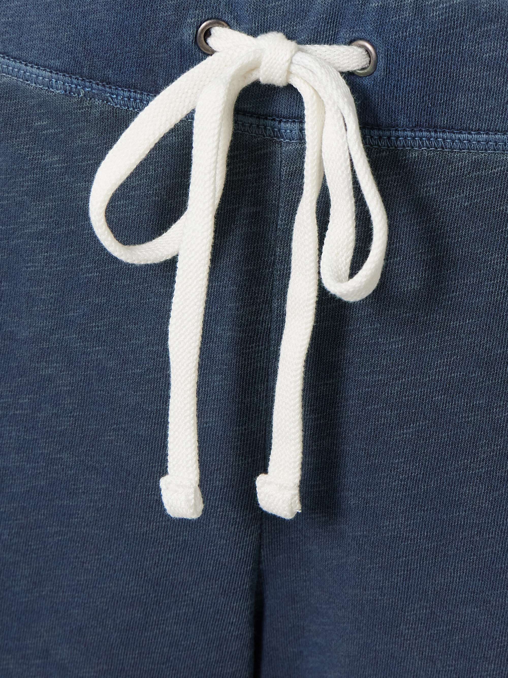 JAMES PERSE Cropped Supima cotton-terry track pants