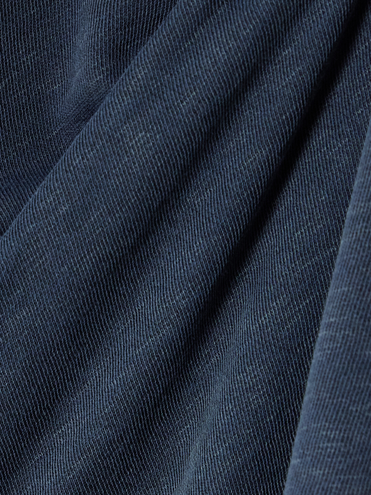 James Perse Supima Cotton-terry Sweatshirt In Blue