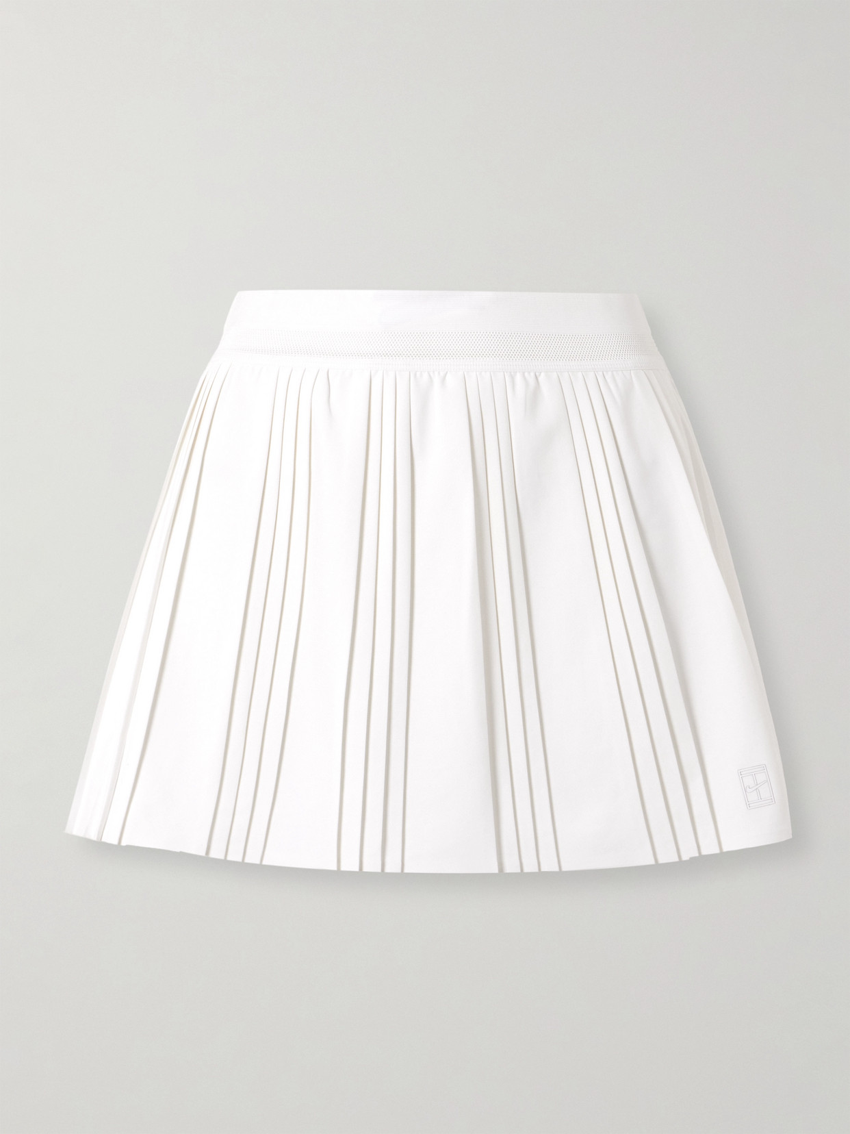 Nike - Nikecourt Advantage Pleated Recycled Dri-fit Tennis Skirt - White
