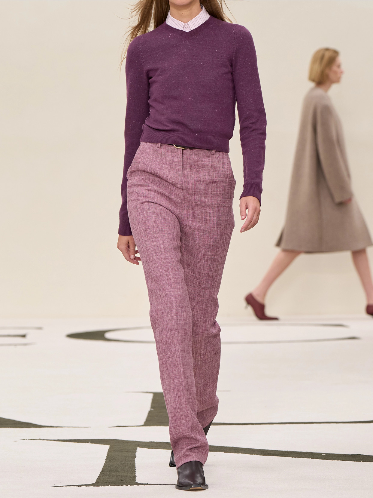 Collection - Celia Cropped Linen, Cashmere And Cotton-Blend Sweater
