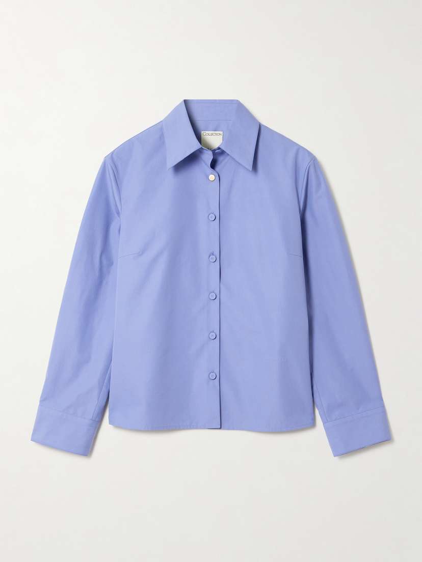 Calvin Klein Collection Daisy Cotton-poplin Shirt