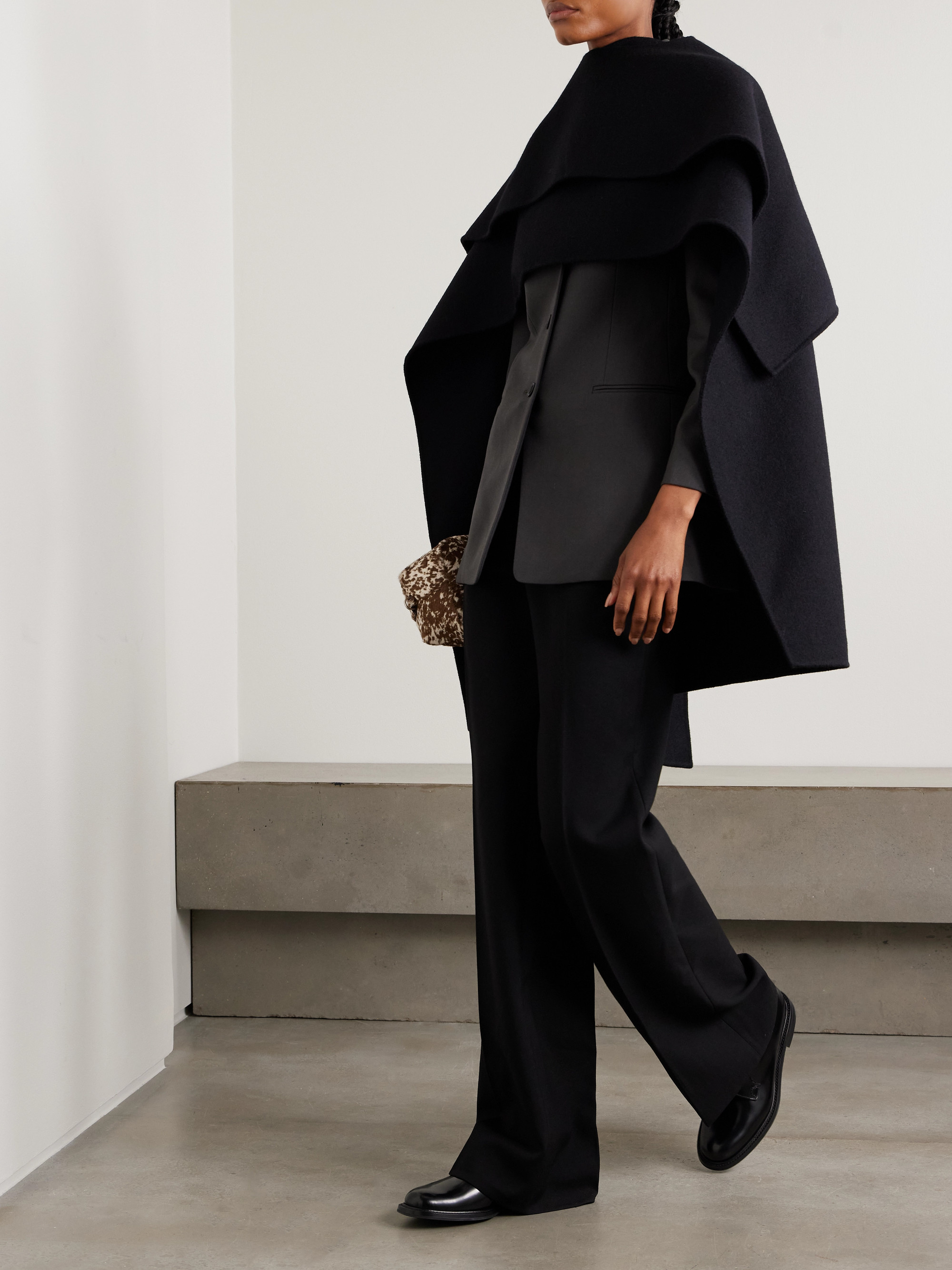 Calvin Klein Collection Etna wool wide-leg pants