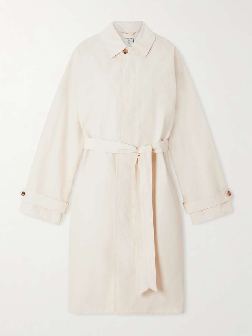Calvin Klein Collection Marisol Cotton-blend Coat