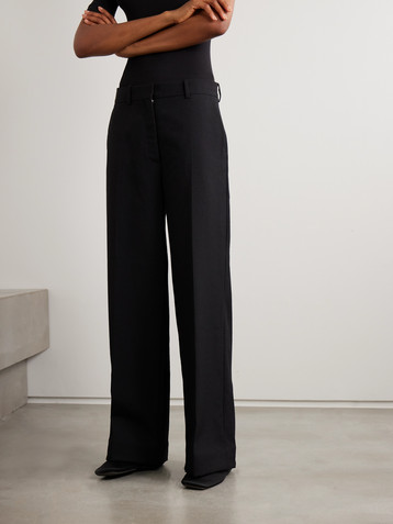 Calvin Klein Collection Simone wool wide-leg pants