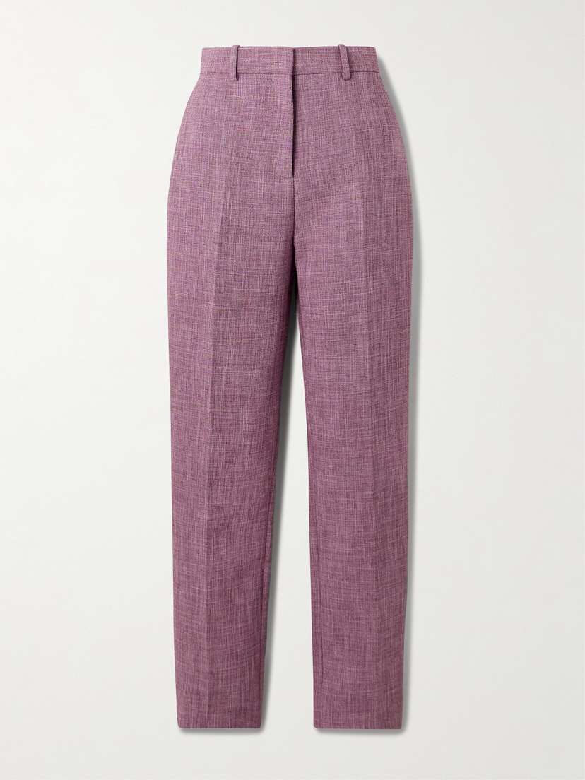 Calvin Klein Collection Lucia Cotton-blend Skinny Pants
