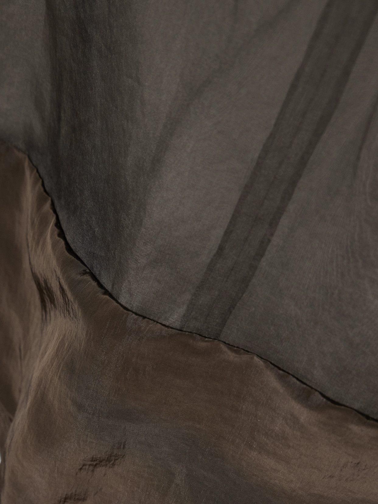 Collection - Mabel Satin-Trimmed Organza Skirt