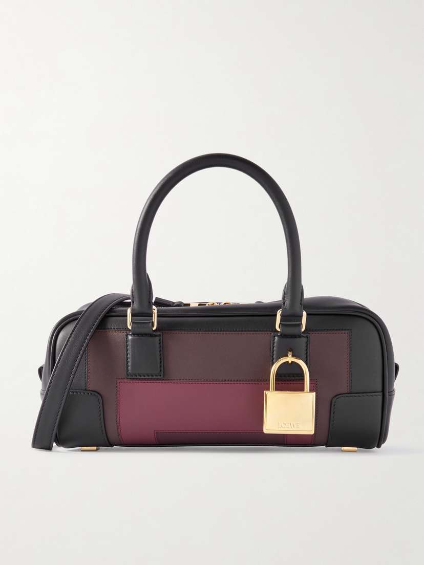 Loewe + Josef Albers Amazona 23 Leather Shoulder Bag