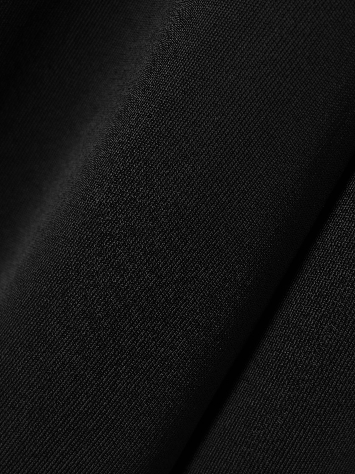 Calvin Klein Collection Annie Stretch-knit Mock-neck Mini Dress In Black