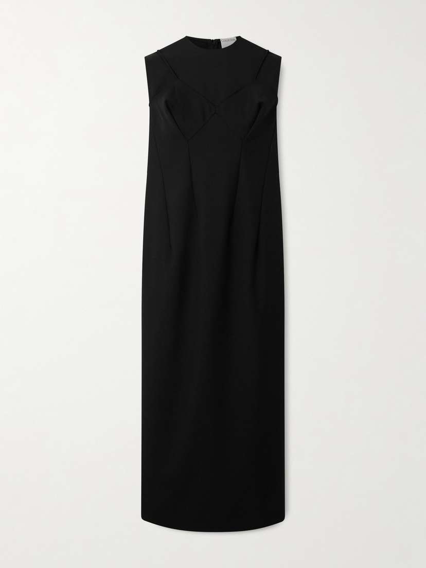 Calvin Klein Collection Pina Wool Midi Dress