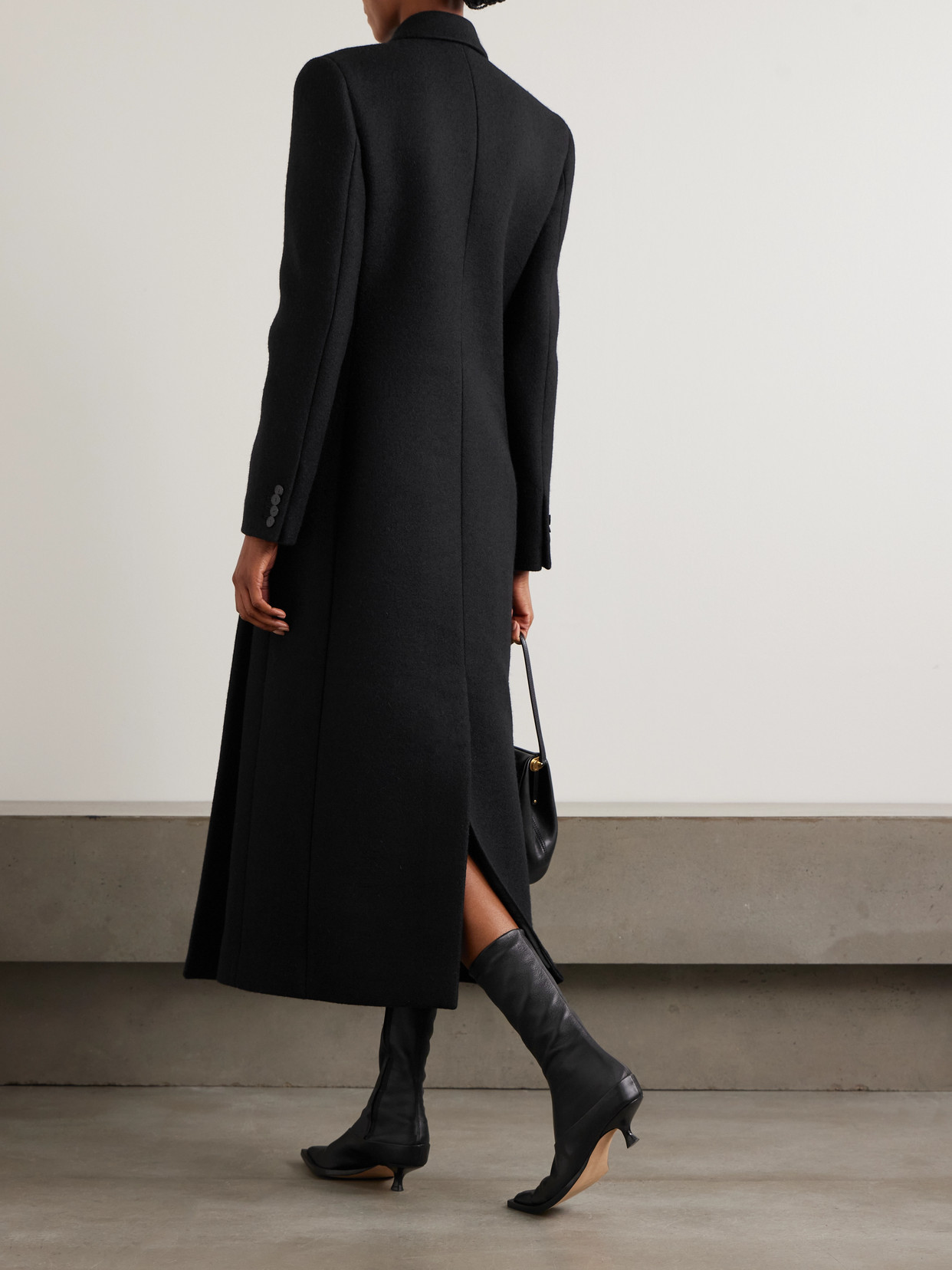 Collection - Freya Wool And Silk-Blend Coat