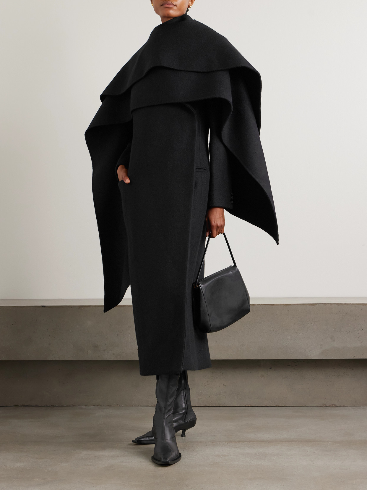 Collection - Freya Wool And Silk-Blend Coat