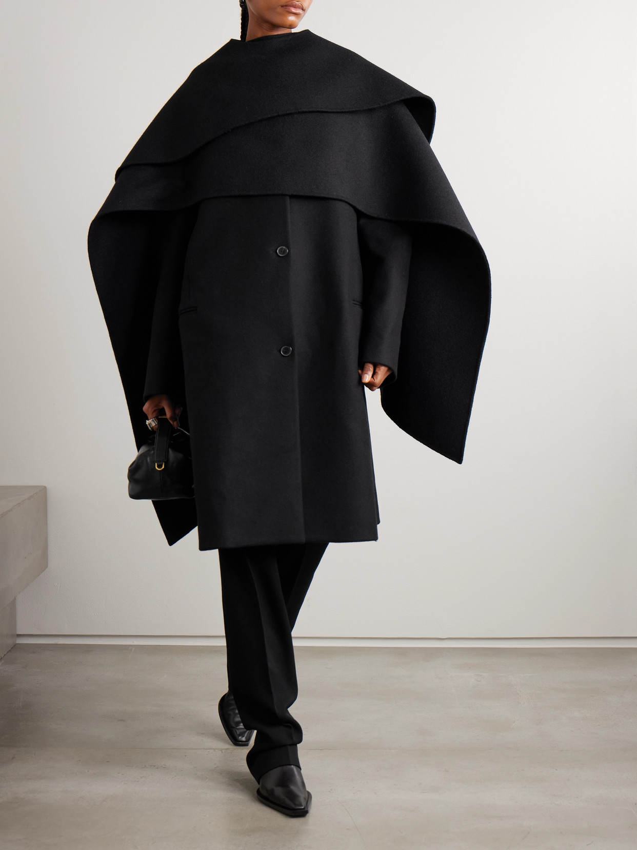 Collection - Cora Wool And Cashmere-Blend Coat