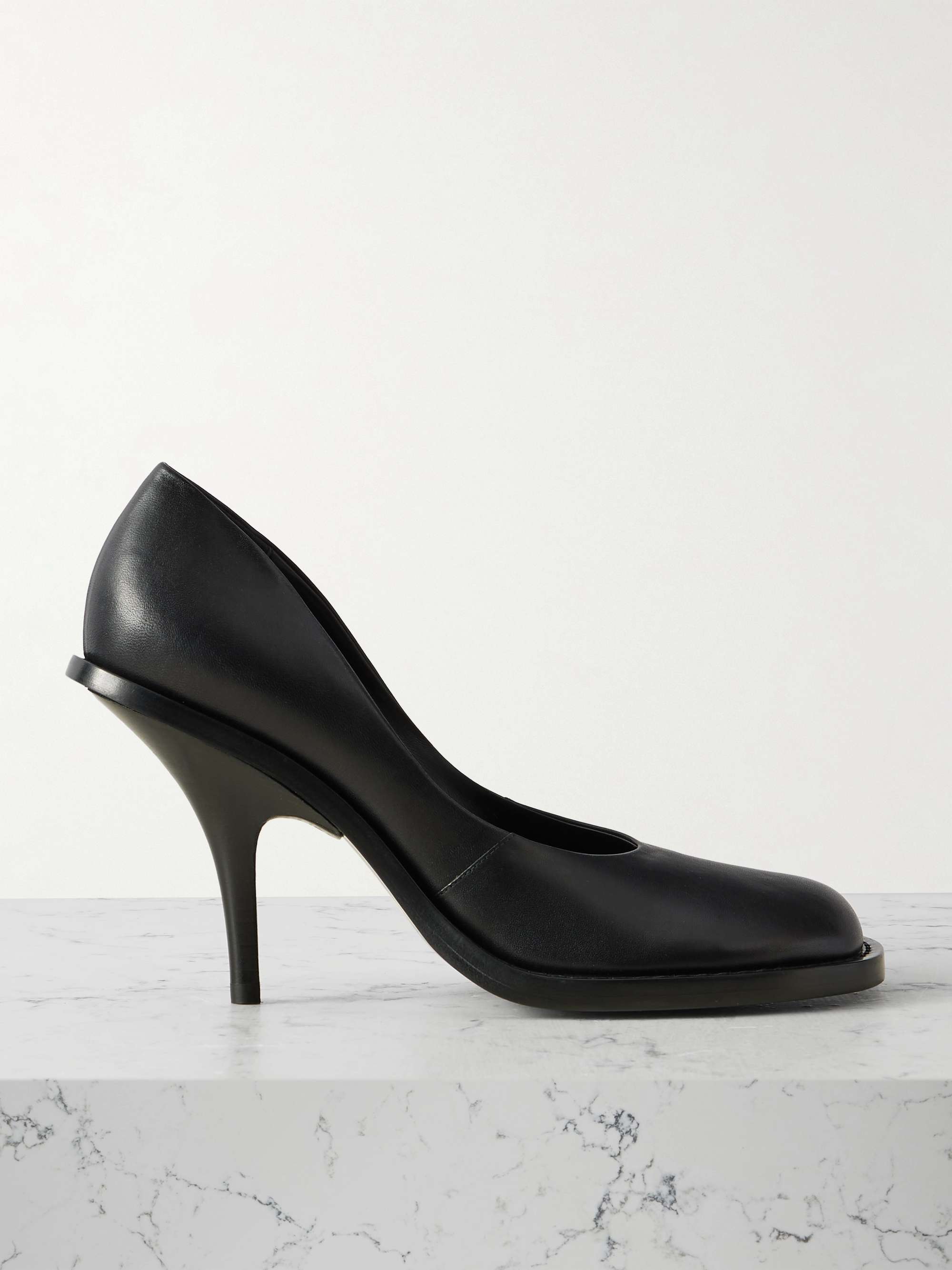 DRIES VAN NOTEN leather pumps black 美品 95 leather pumps in black - Dries Van Noten | Mytheresa
