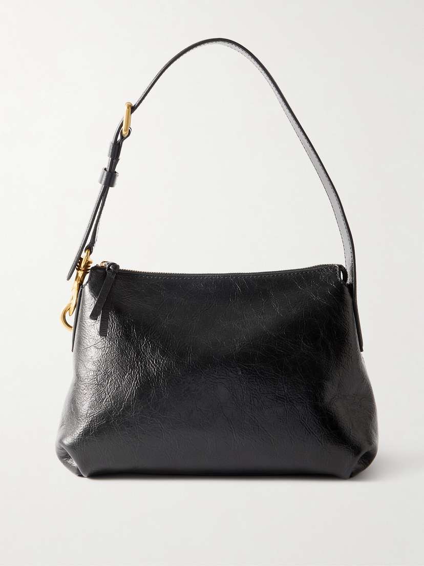 Dries Van Noten Textured-leather Shoulder Bag