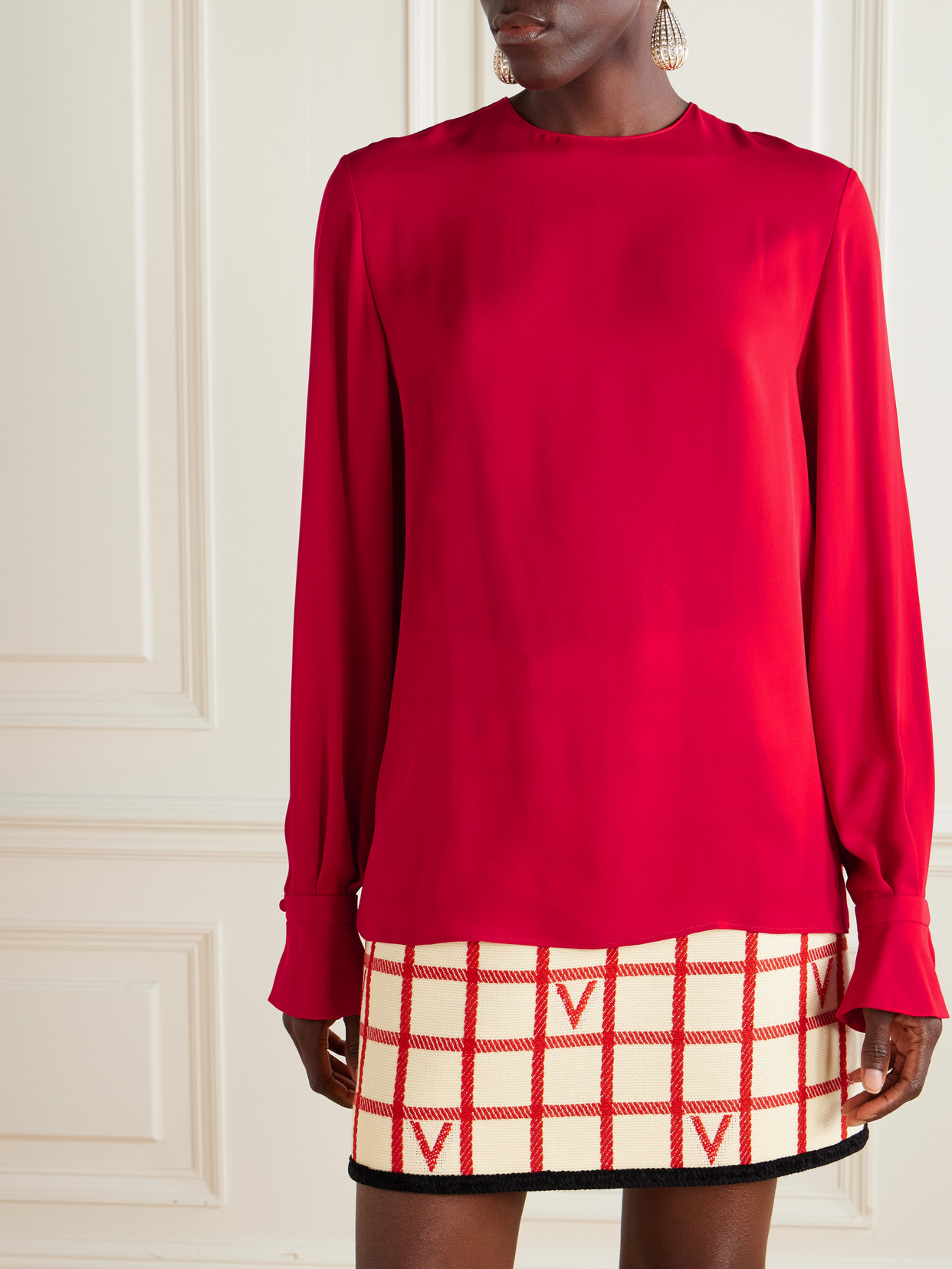 Garavani - Ruffled Blouse