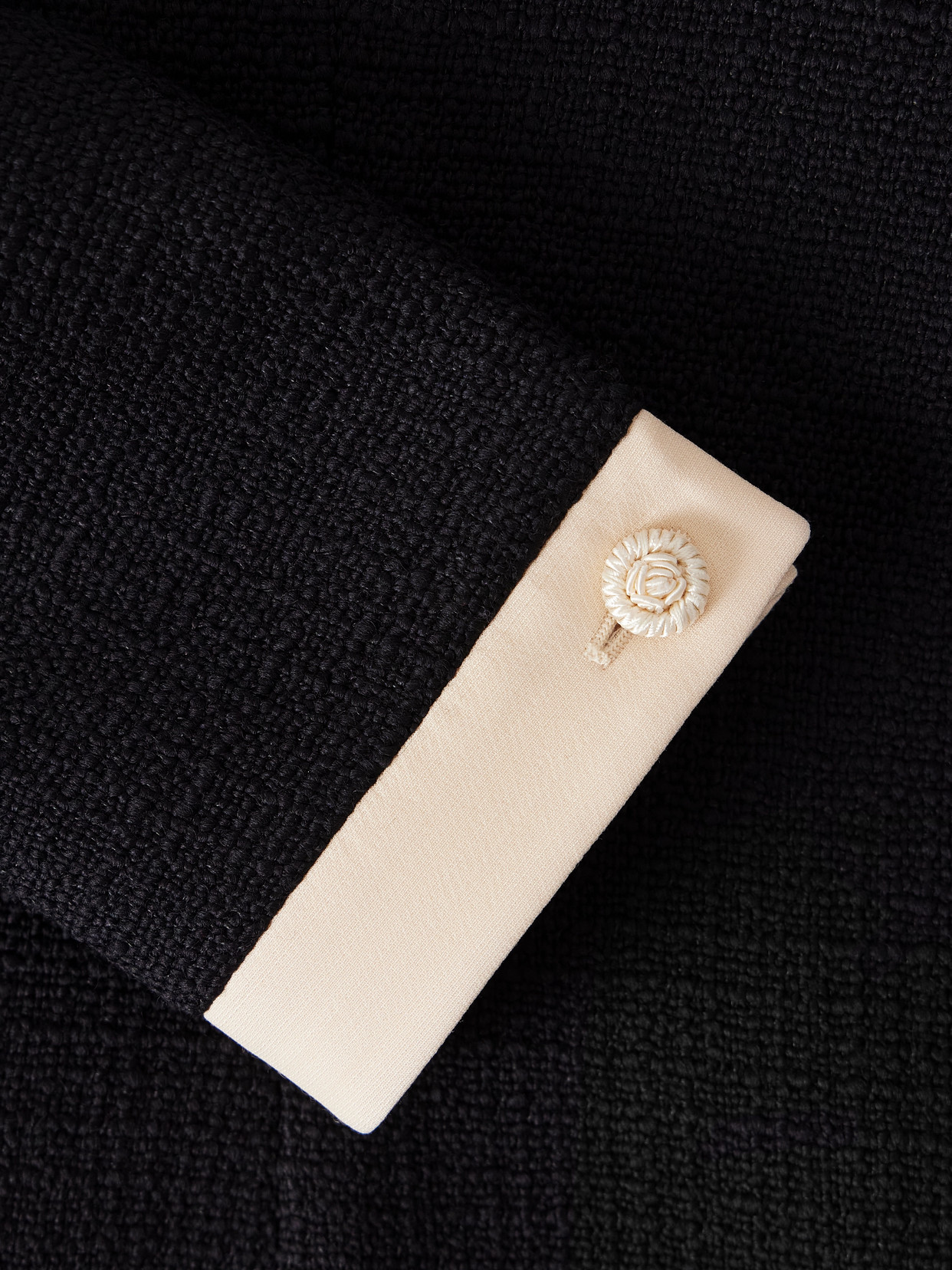 Garavani - Bow-Detailed Wool-Blend Tweed Jacket
