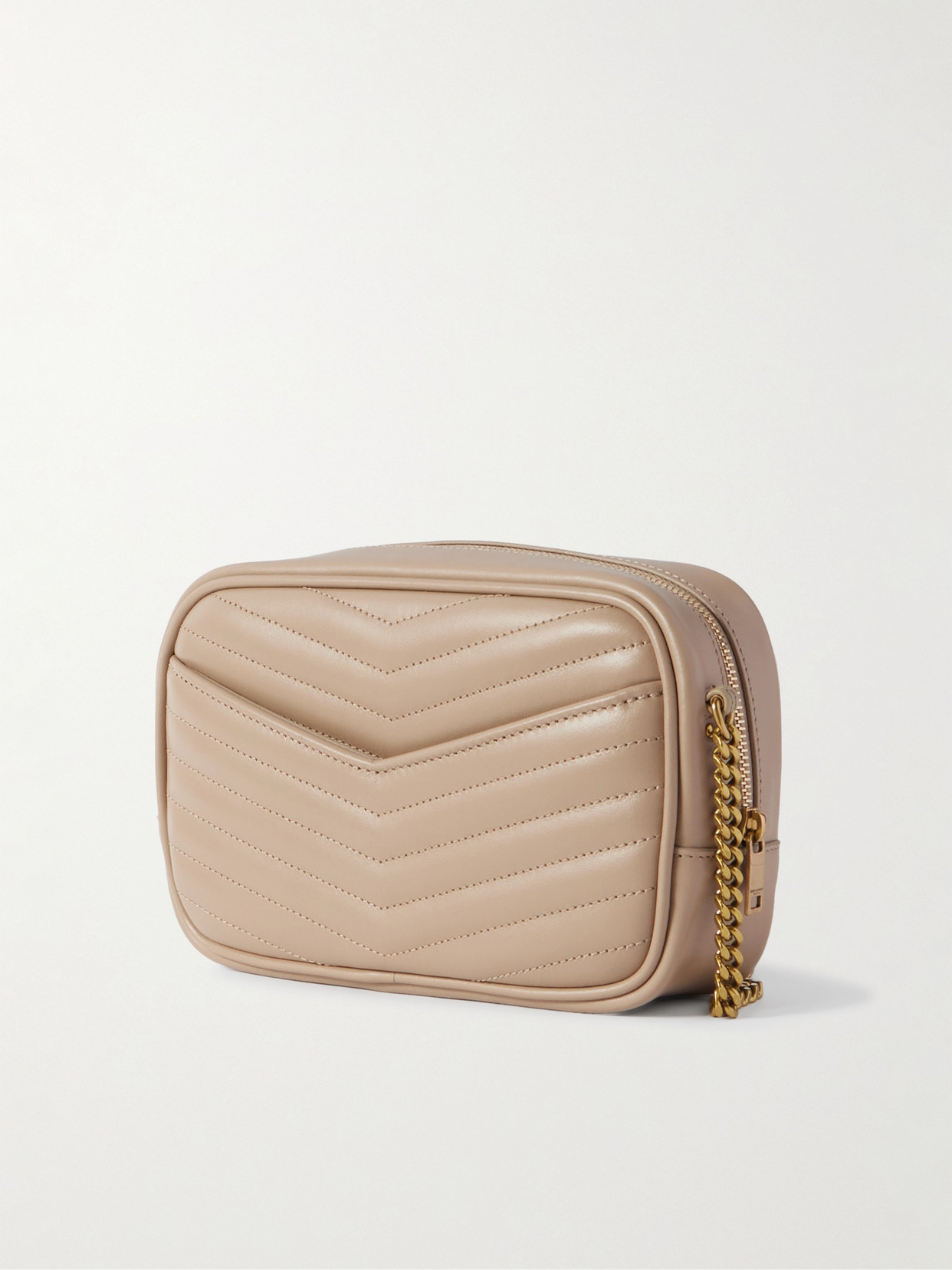 Saint Laurent Lou Mini Matelassé Leather Shoulder Bag