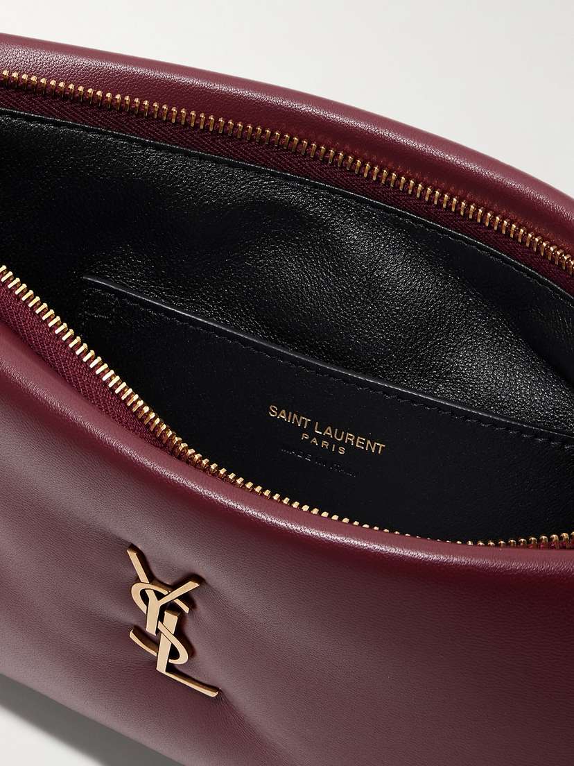 Calypso Long Padded Leather Pouch | Image | 4