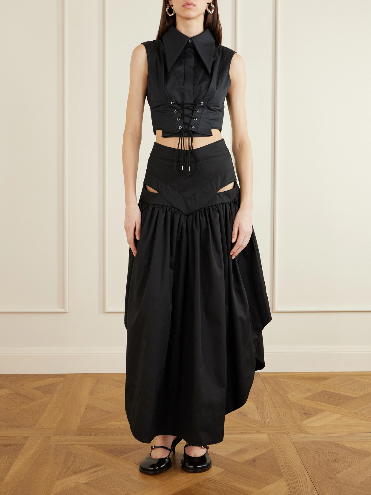 Iyawo Cutout Twill Maxi