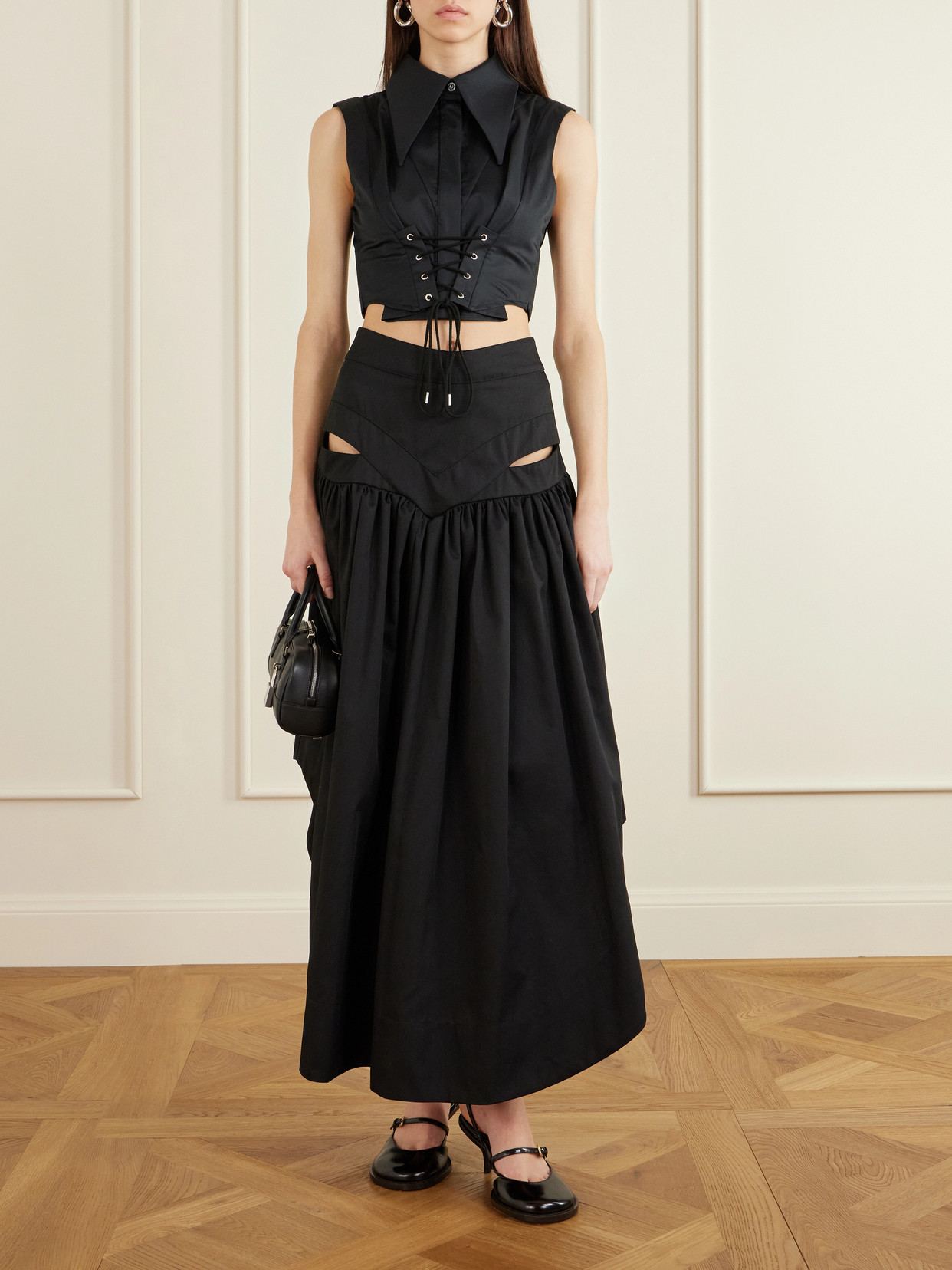 Iyawo Cutout Twill Maxi