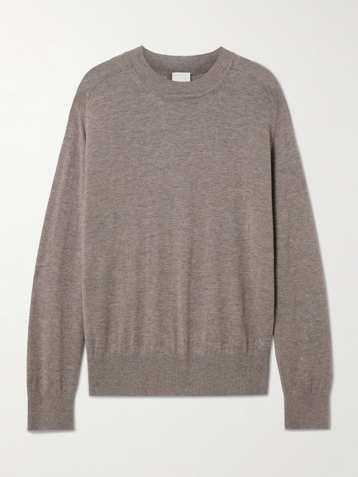 Varley Fincham Knitted Sweater In Gray