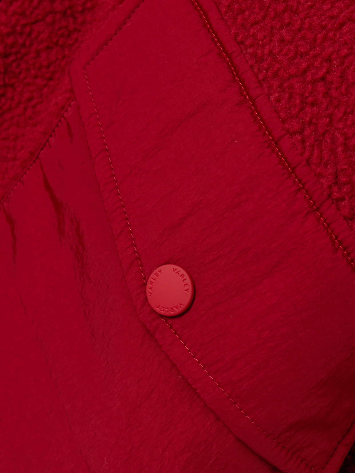 Marina Shell-Trimmed Recycled-Fleece Jacket