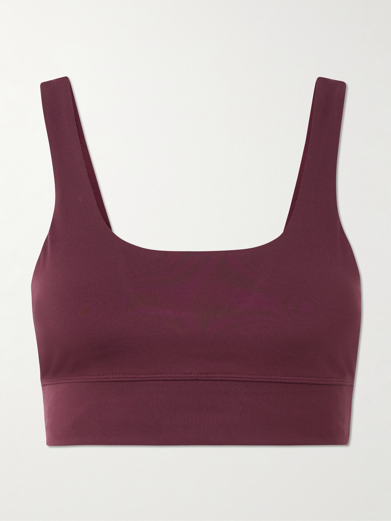 Varley Cori Freesoft™ Jersey Sports Bra In Burgundy