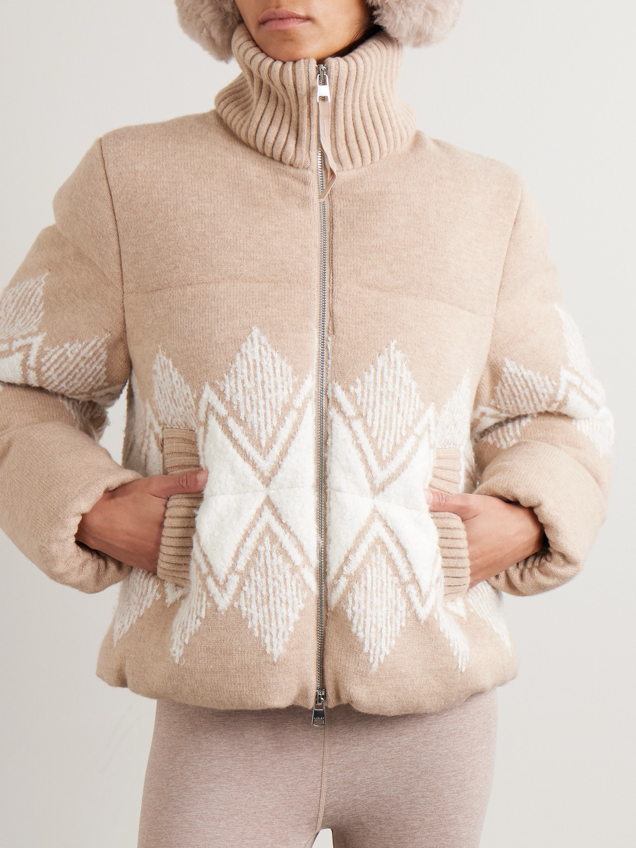 Belinda Padded Fair Isle Jacket