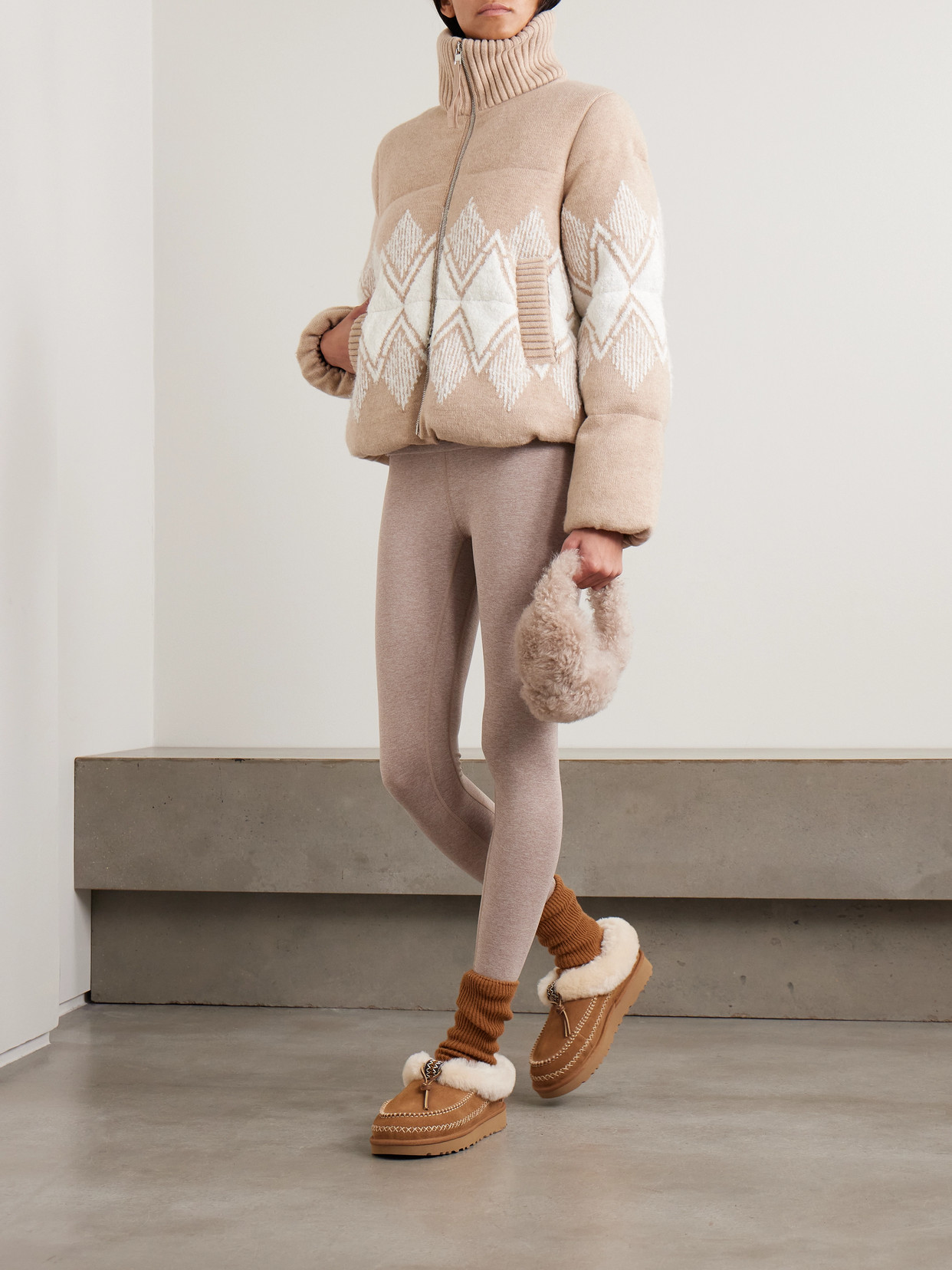 Belinda Padded Fair Isle Jacket