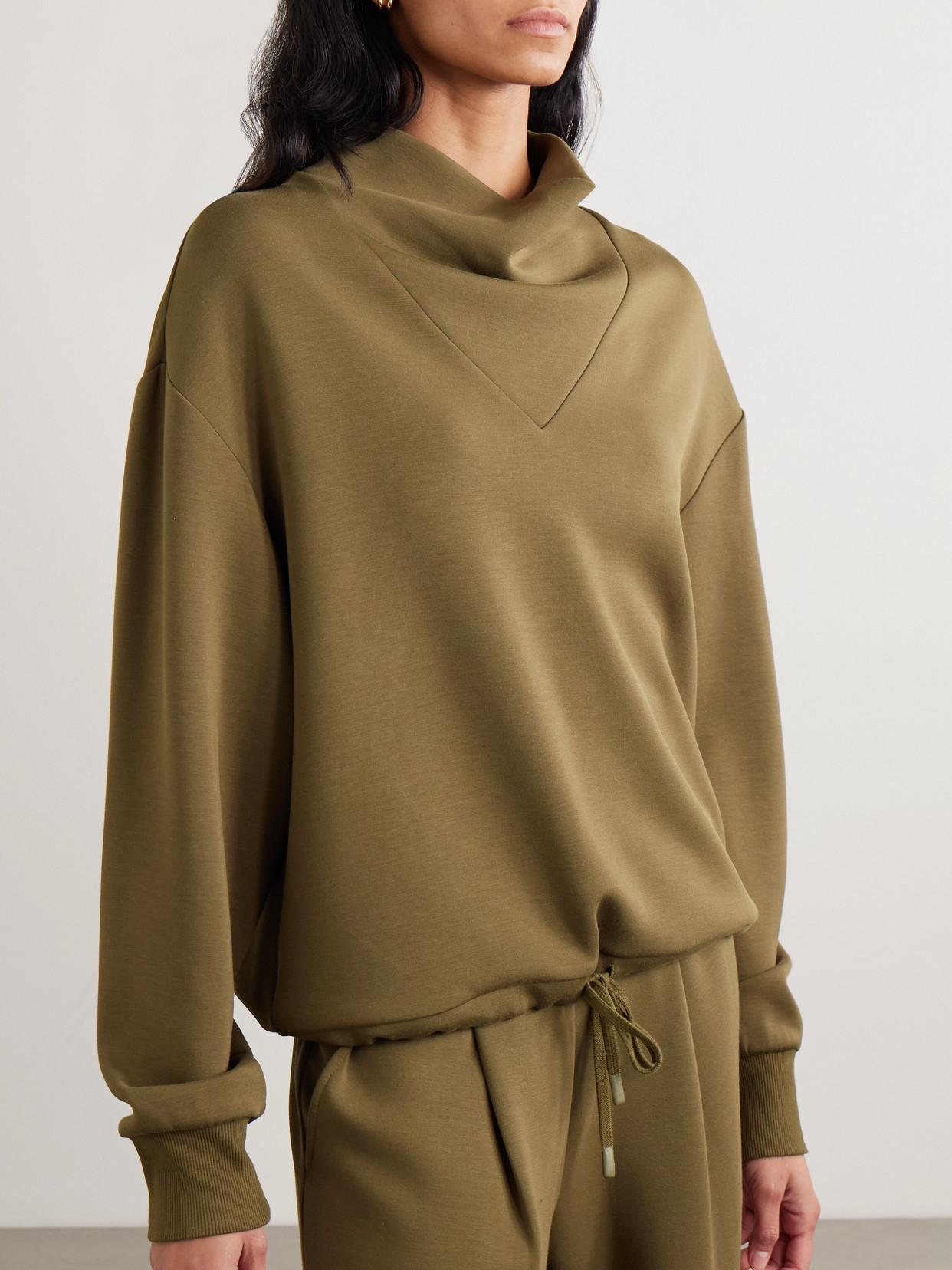 Varley Betsy Doublesoft® Sweatshirt In Green