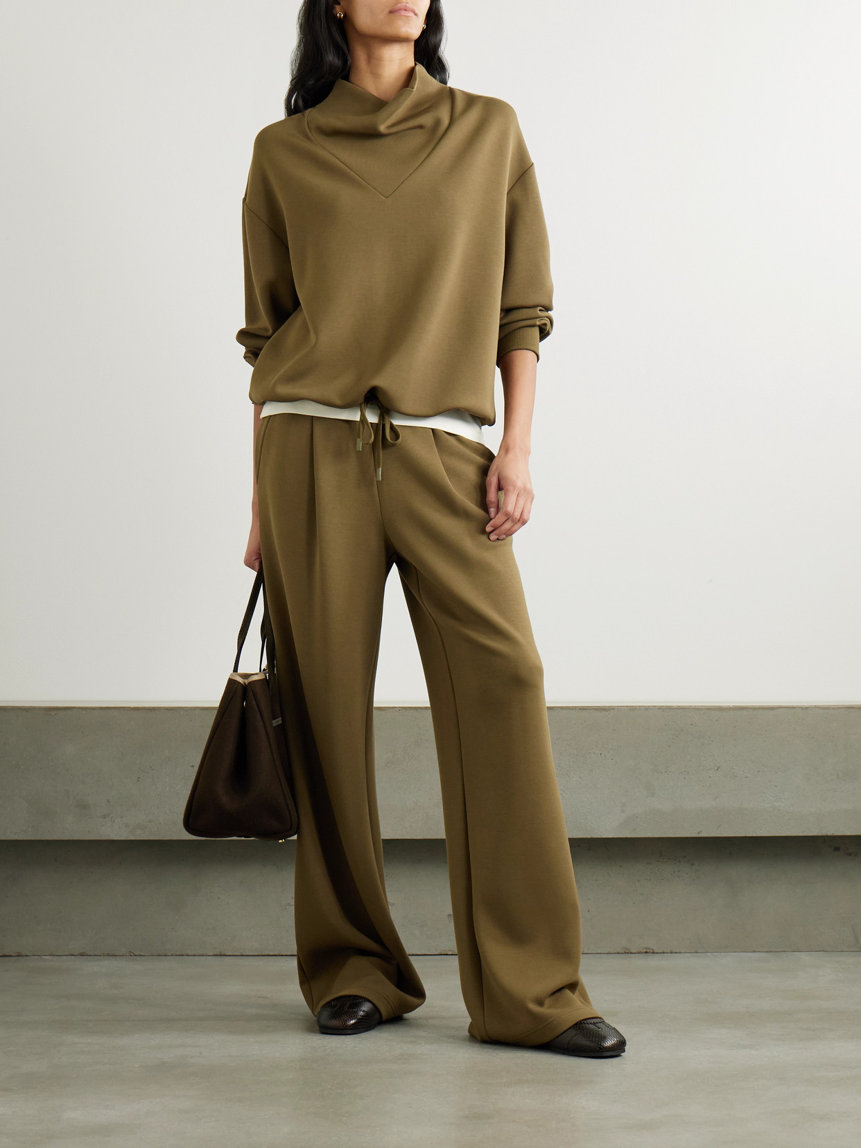 Varley Betsy Doublesoft® Sweatshirt In Green