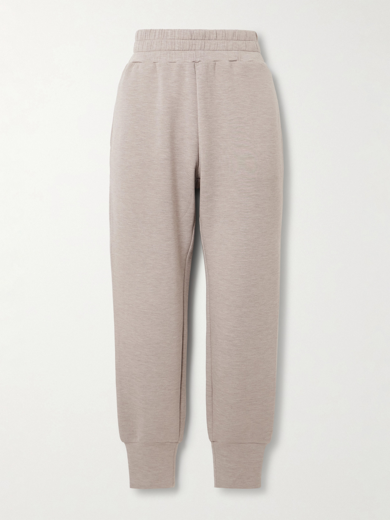 Varley The Slim Cuff Doublesoft Track Pants In Neutral