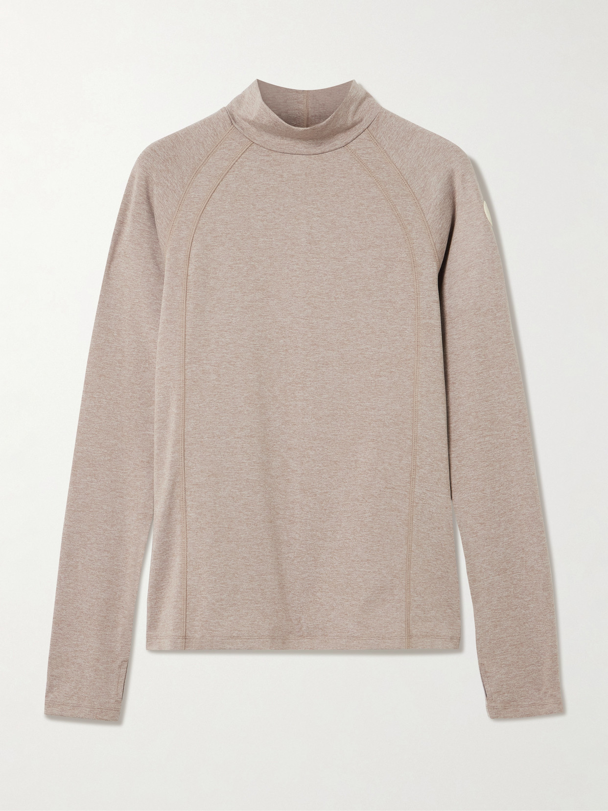 Varley Always Warm Stretch-jersey Top In Brown