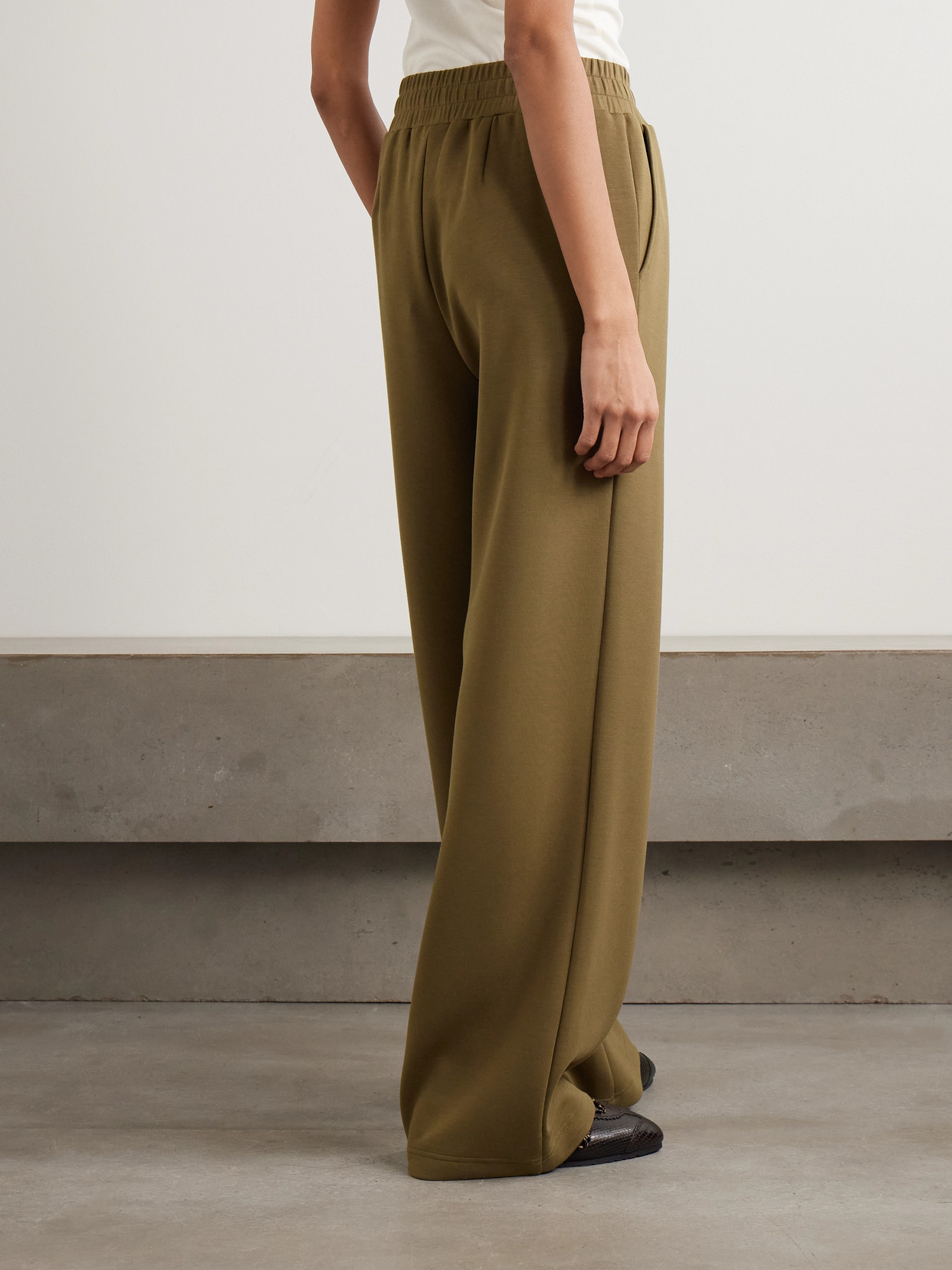 Varley The Extra Wide-leg Pants In Green