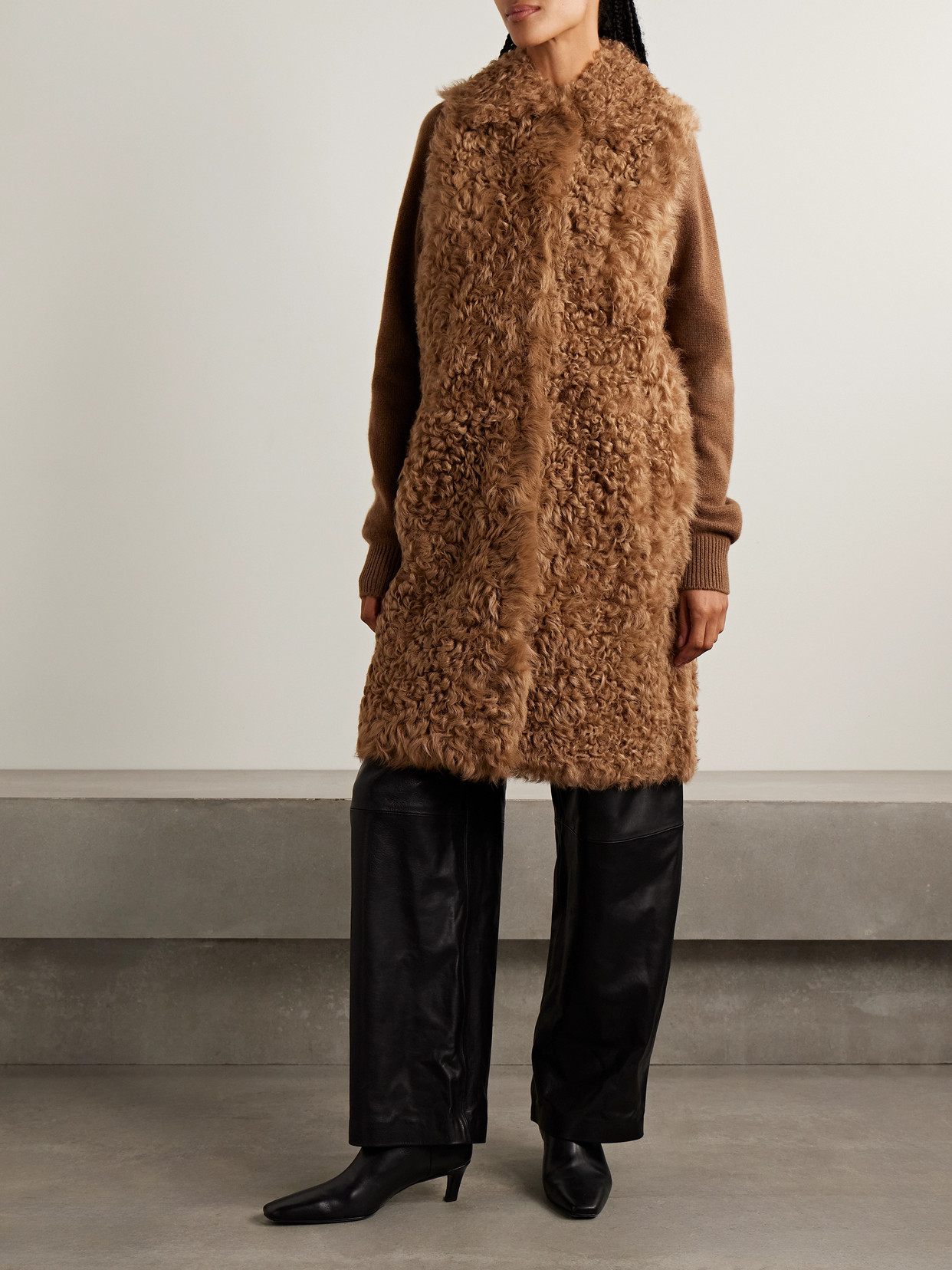 Shearling Vest