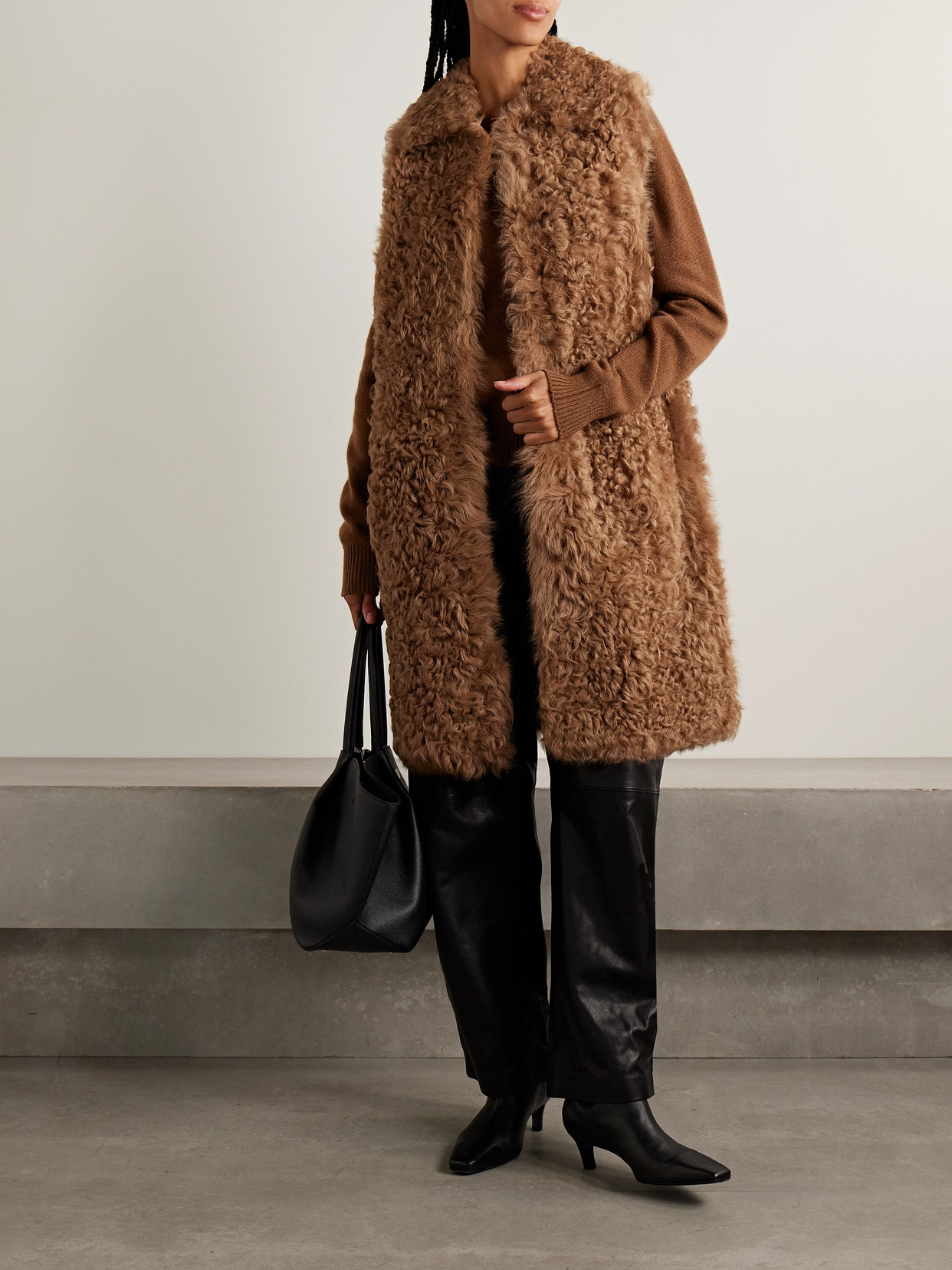 Shearling Vest