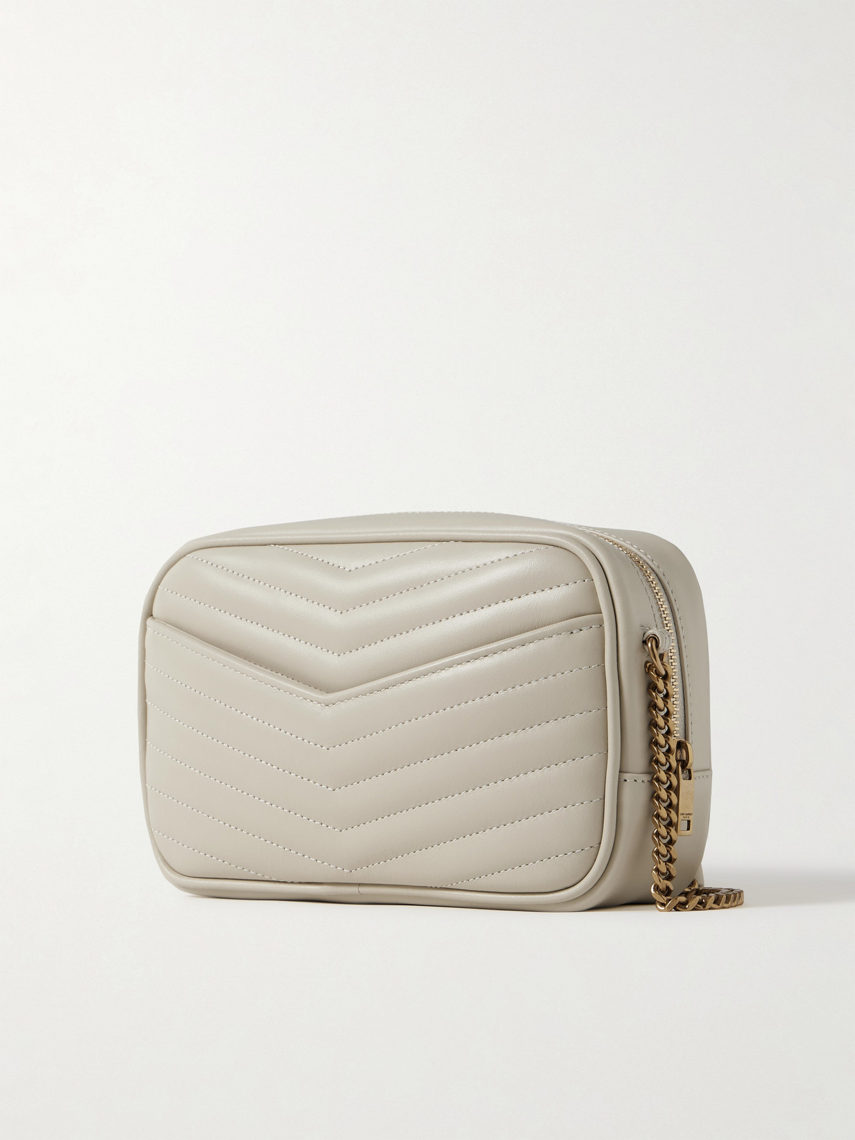 Saint Laurent Lou Mini Matelassé Leather Shoulder Bag