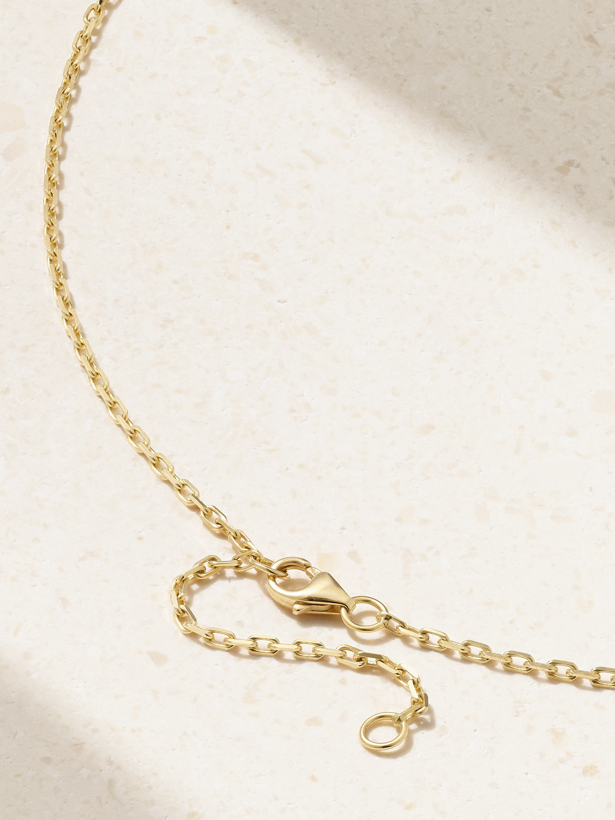 Gemella Sweetheart 18-karat Gold, Diamond And Aquamarine Necklace In Gold