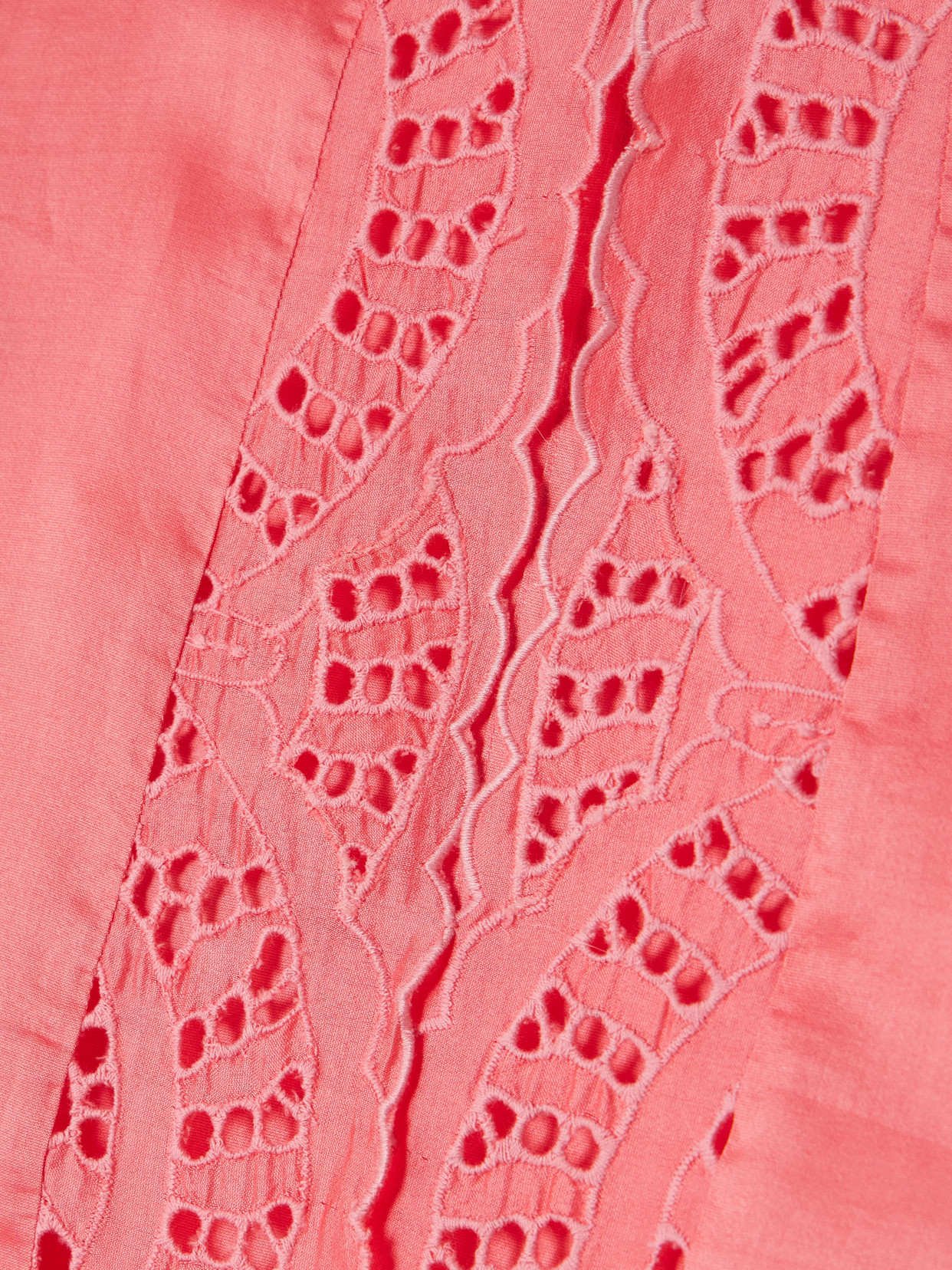 Thierry Colson Rachel Broderie Anglaise Cotton And Silk-blend Kaftan