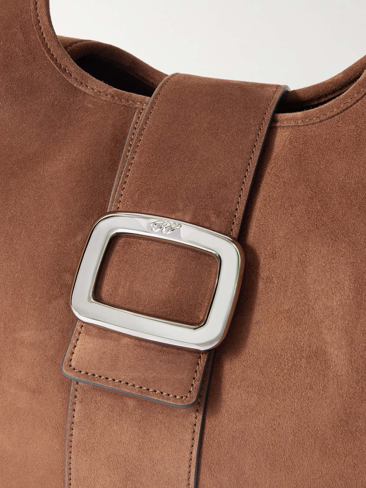 Grand Vivier Suede Tote